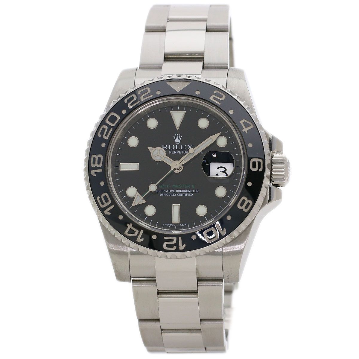 Rolex GMT Master 2 Watch SS