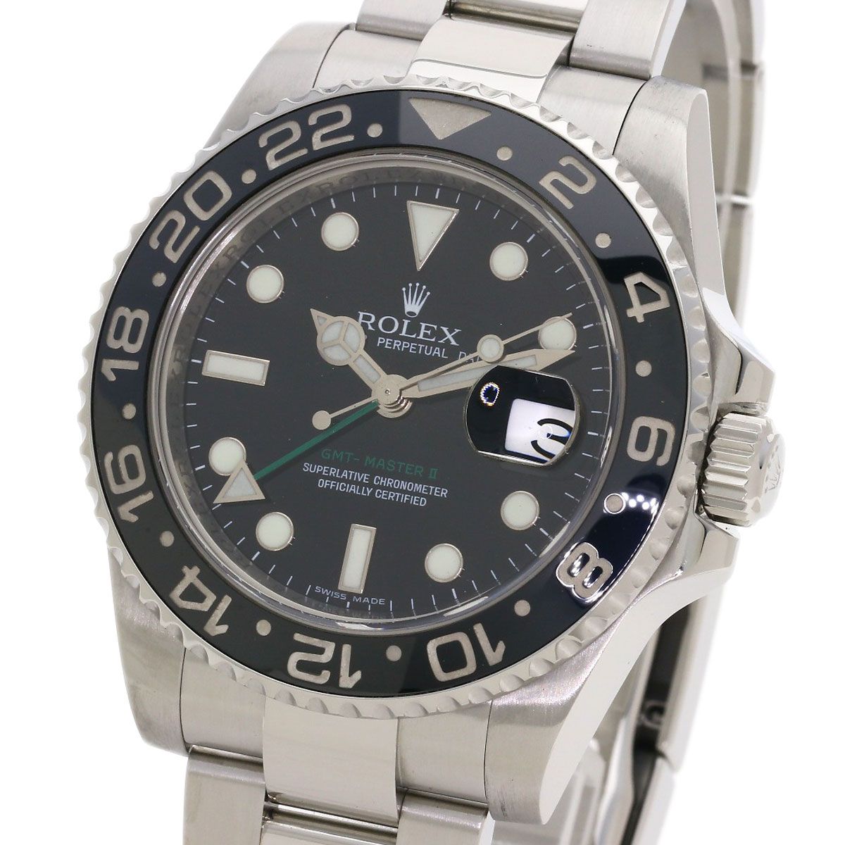 Rolex GMT Master 2 Watch SS — view 3