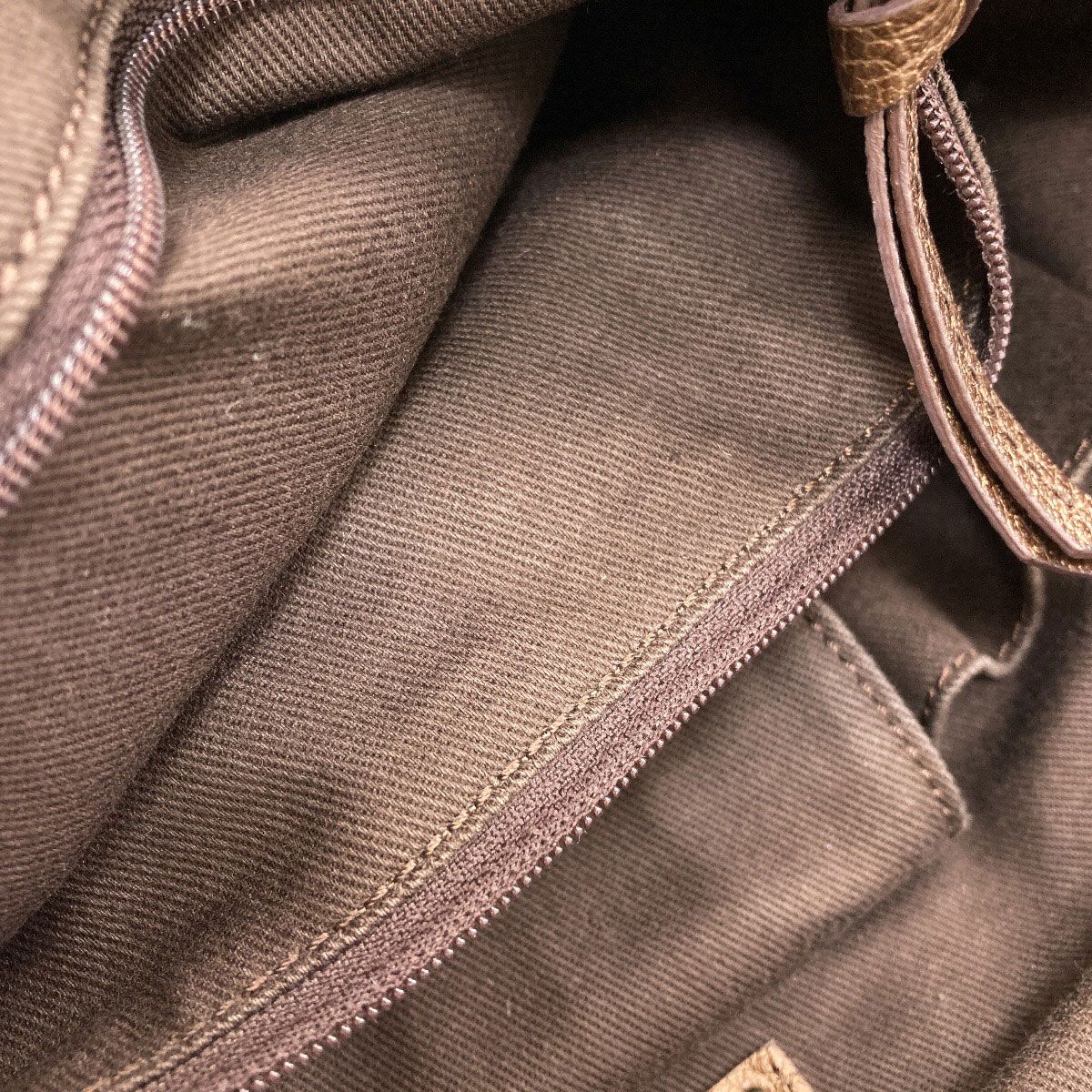 Celine Carriage Pattern Handbag Canvas — view 8