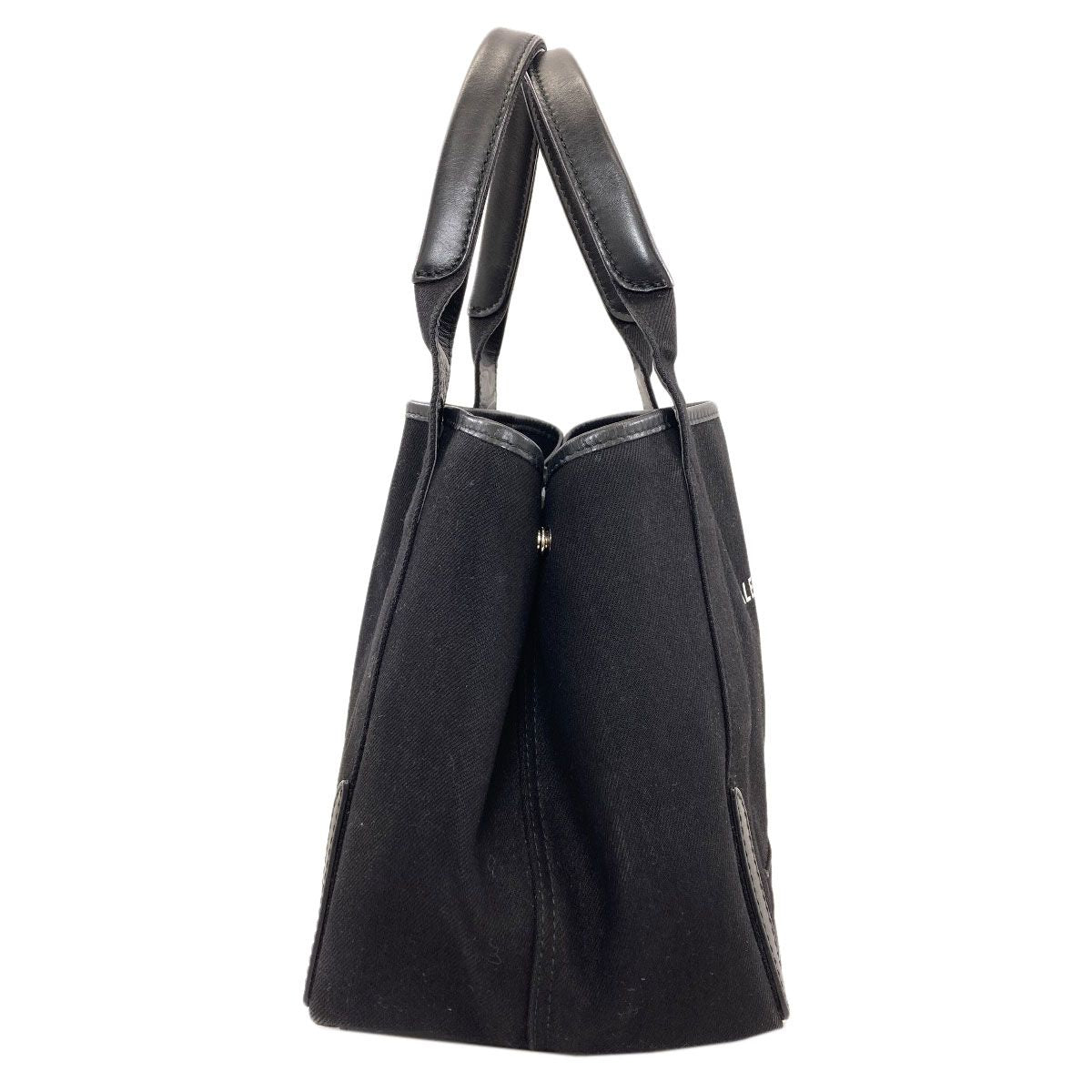 Balenciaga Navy Cabas S Handbag Canvas — view 3