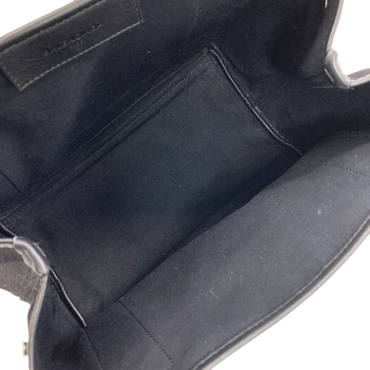 Balenciaga Navy Cabas S Handbag Canvas — view 5