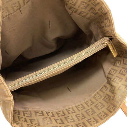 Fendi Zucca Pattern Handbag Canvas — view 5
