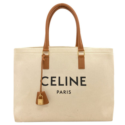 Celine Horizontal Cabas Tote Canvas