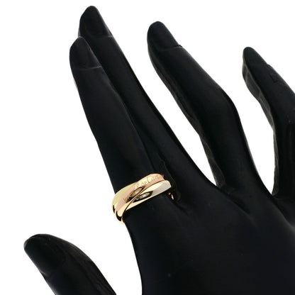 Cartier Trinity 50 Ring 18k Yellow Gold 18k White Pink