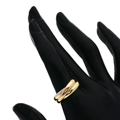 Cartier Trinity 54 Ring 18k Yellow Gold 18k White Pink — view 4