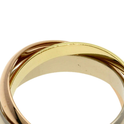 Cartier Trinity 51 Ring 18k Yellow Gold 18k White Pink — view 5