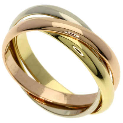 Cartier Trinity SM 48 Ring 18k Yellow Gold 18k White Pink