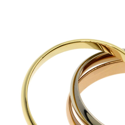 Cartier Trinity SM 48 Ring 18k Yellow Gold 18k White Pink — view 6