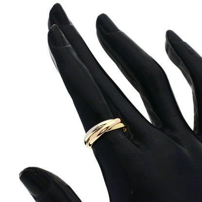 Cartier Trinity SM 48 Ring 18k Yellow Gold 18k White Pink — view 4