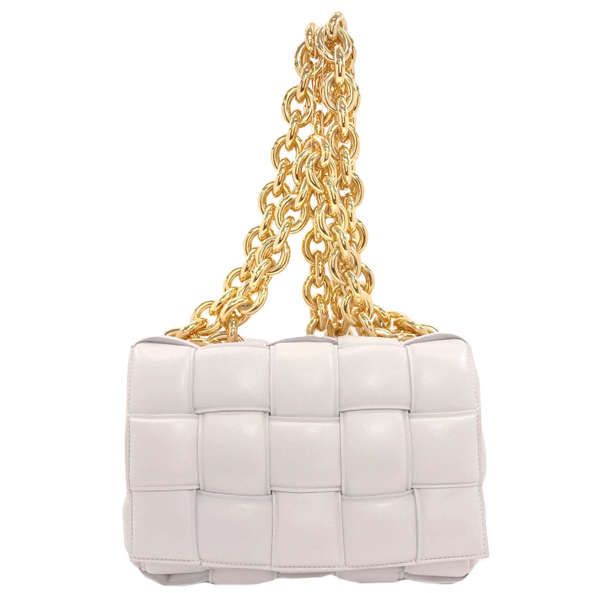 Bottega Veneta Chain Cassette Maxi Intrench Handbag Calf