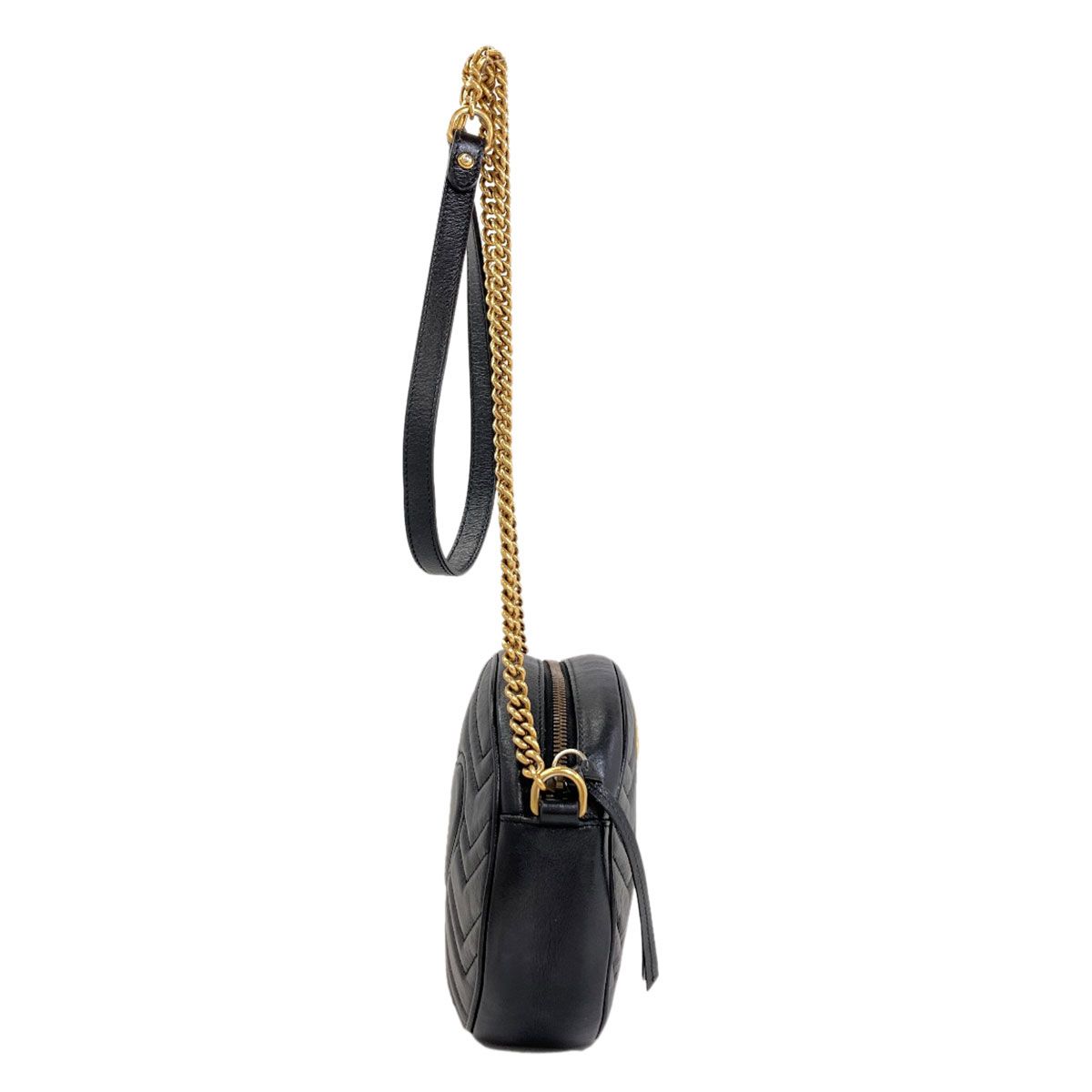 Gucci GG Marmont Shoulder Bag Calf — view 3