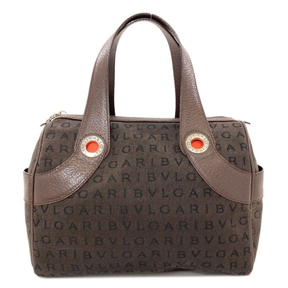 Bvlgari Logo Mania Handbag Canvas
