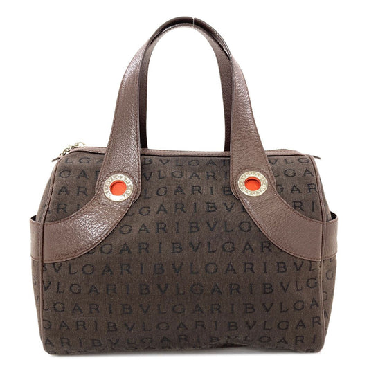 Bvlgari Logo Mania Handbag Canvas