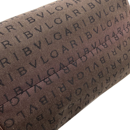 Bvlgari Logo Mania Handbag Canvas — view 8
