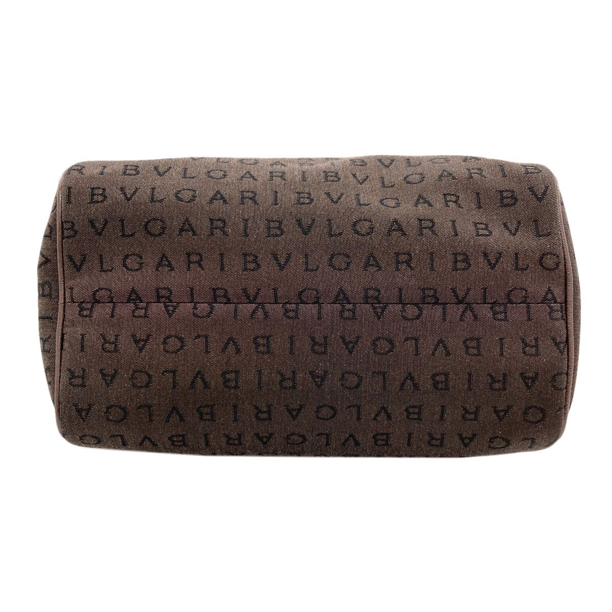 Bvlgari Logo Mania Handbag Canvas — view 4
