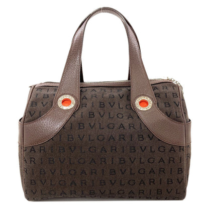 Bvlgari Logo Mania Handbag Canvas — view 2