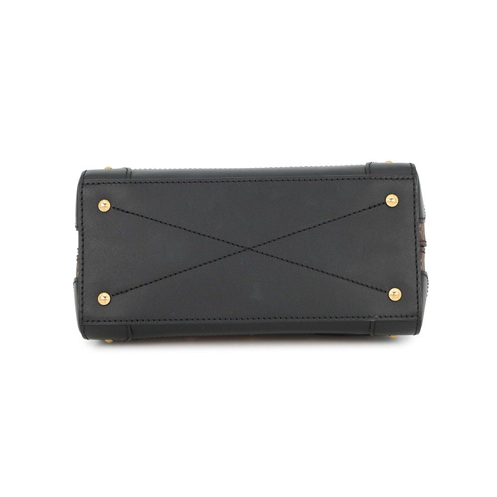 Louis Vuitton Monogram Trianon PM 2-Way Shoulder Bag Black — view 3