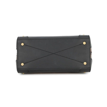 Louis Vuitton Monogram Trianon PM 2-Way Shoulder Bag Black — view 3