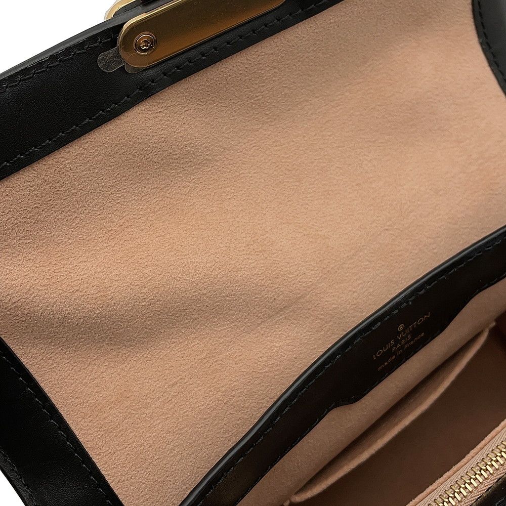 Louis Vuitton Monogram Trianon PM 2-Way Shoulder Bag Black — view 8