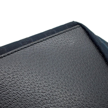 Gucci Tote Sherry Line GG Canvas Handbag Mini Black — view 8