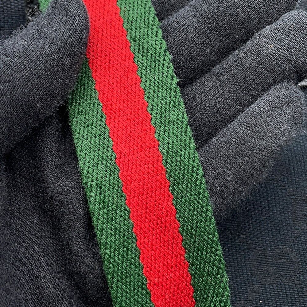 Gucci Tote Sherry Line GG Canvas Handbag Mini Black — view 7