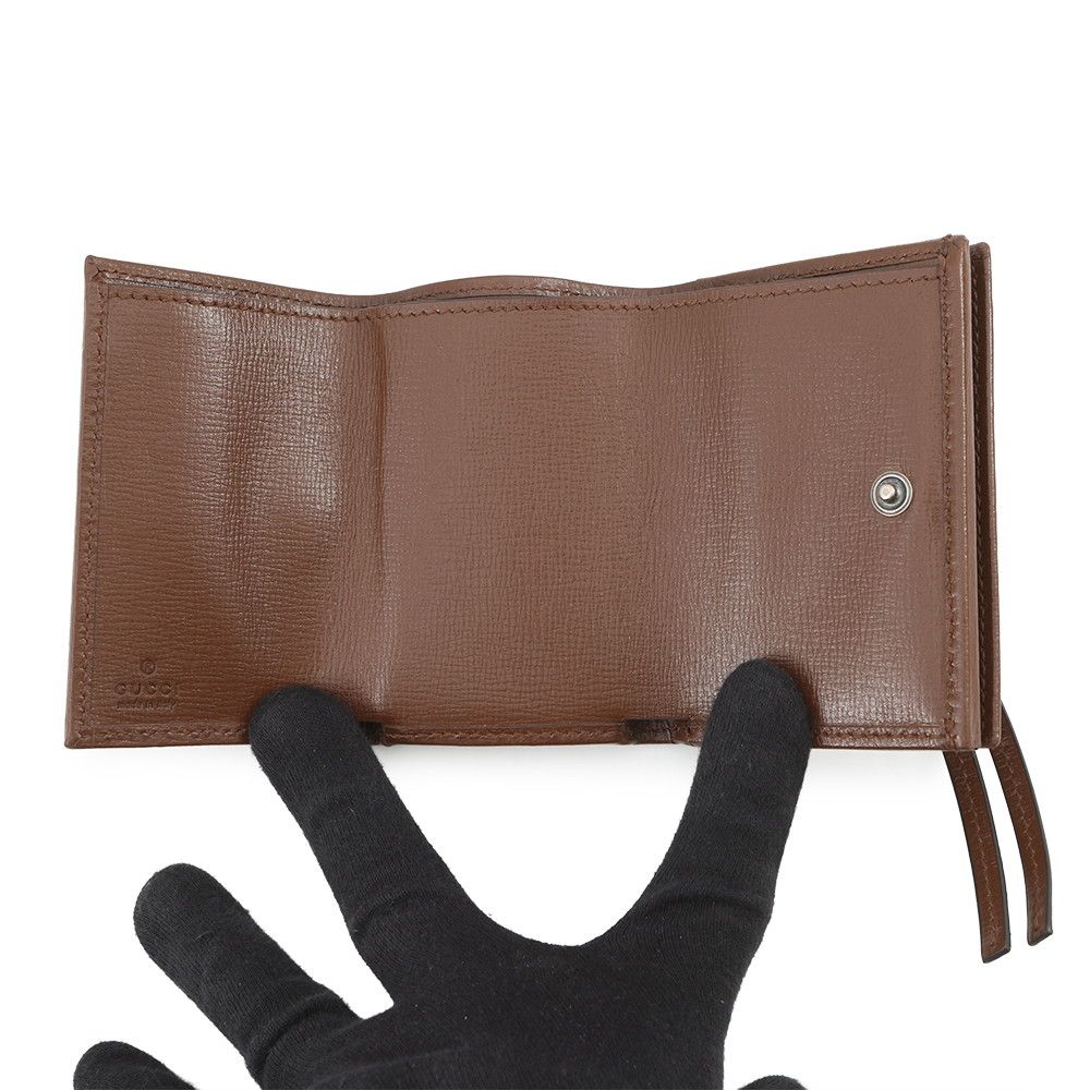 Gucci Trifold Wallet the Hacker Project Collaboration Canvas Leather — view 4