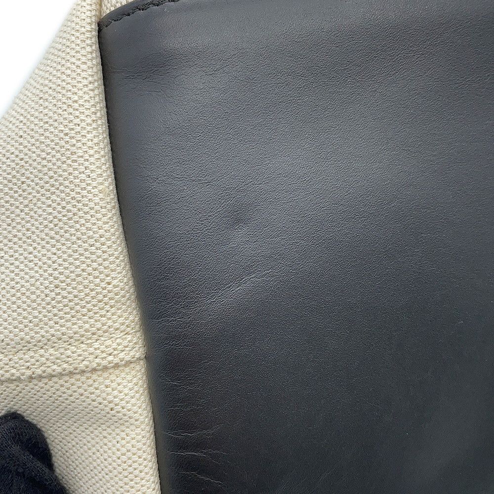 Balenciaga Tote Navy Cabas S Black White — view 8