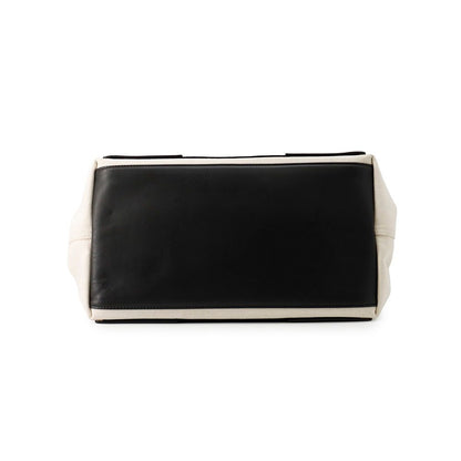 Balenciaga Tote Navy Cabas S Black White — view 3