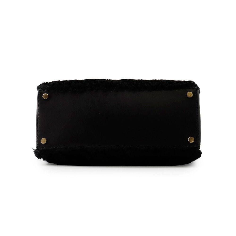Balenciaga Padlock Nude 2-Way Shoulder Bag Black — view 3