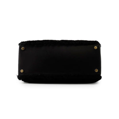 Balenciaga Padlock Nude 2-Way Shoulder Bag Black — view 3