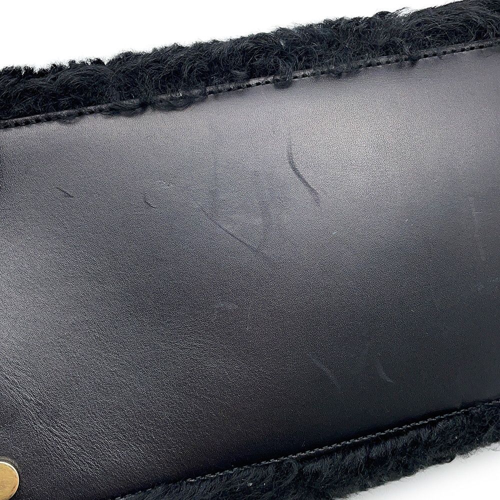 Balenciaga Padlock Nude 2-Way Shoulder Bag Black — view 7