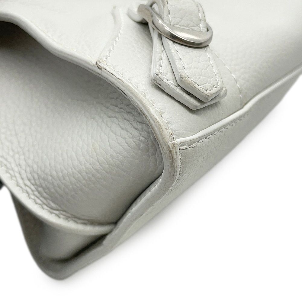 Balenciaga Neo Classic 2-Way Shoulder Bag White — view 9