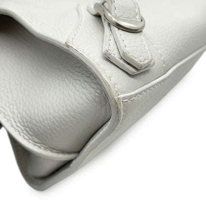Balenciaga Neo Classic 2-Way Shoulder Bag White — view 9