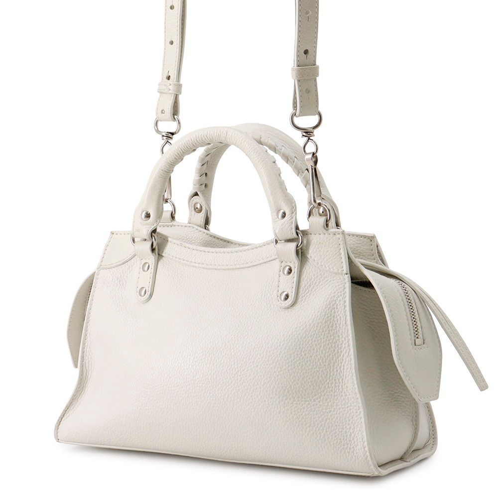 Balenciaga Neo Classic 2-Way Shoulder Bag White — view 2
