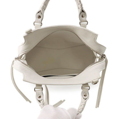 Balenciaga Neo Classic 2-Way Shoulder Bag White — view 6