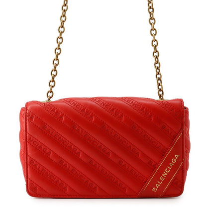Balenciaga Chain Shoulder Bag Everyday Leather