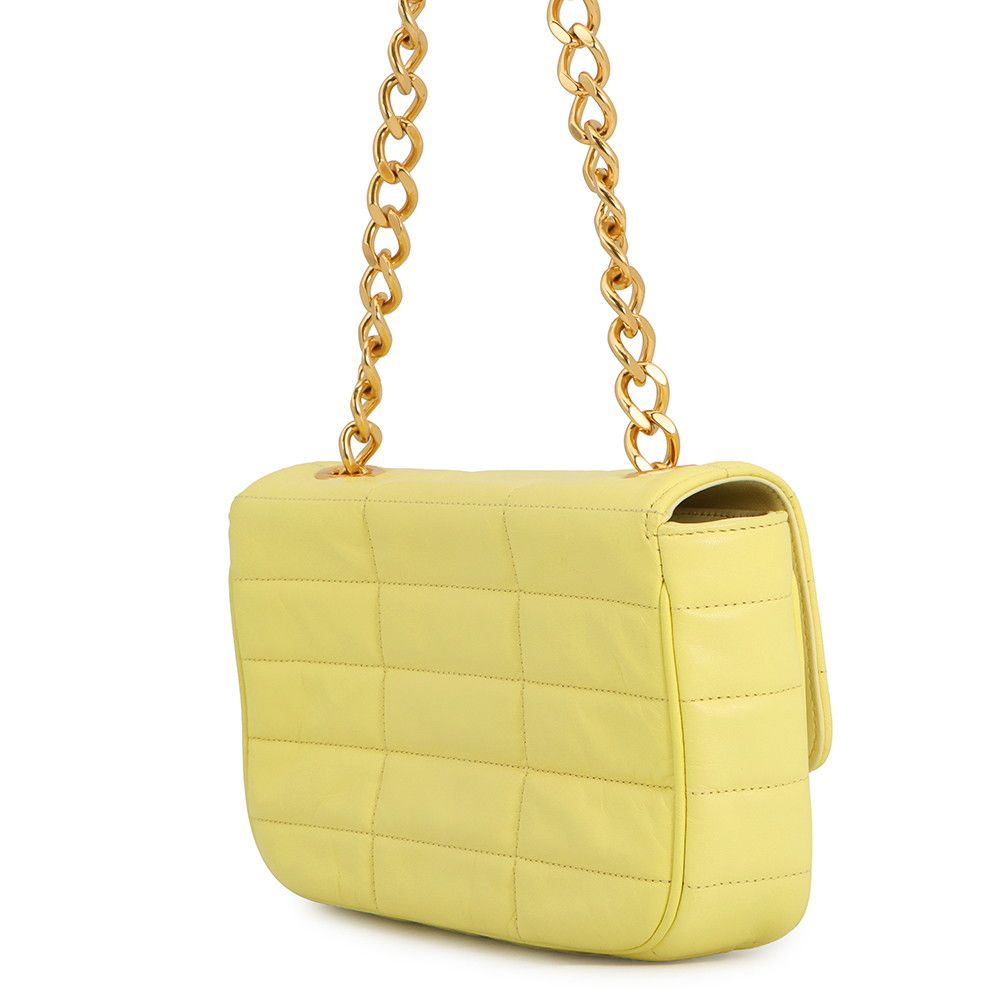 Celine Chain Shoulder Bag Matelasse Monochrome — view 2
