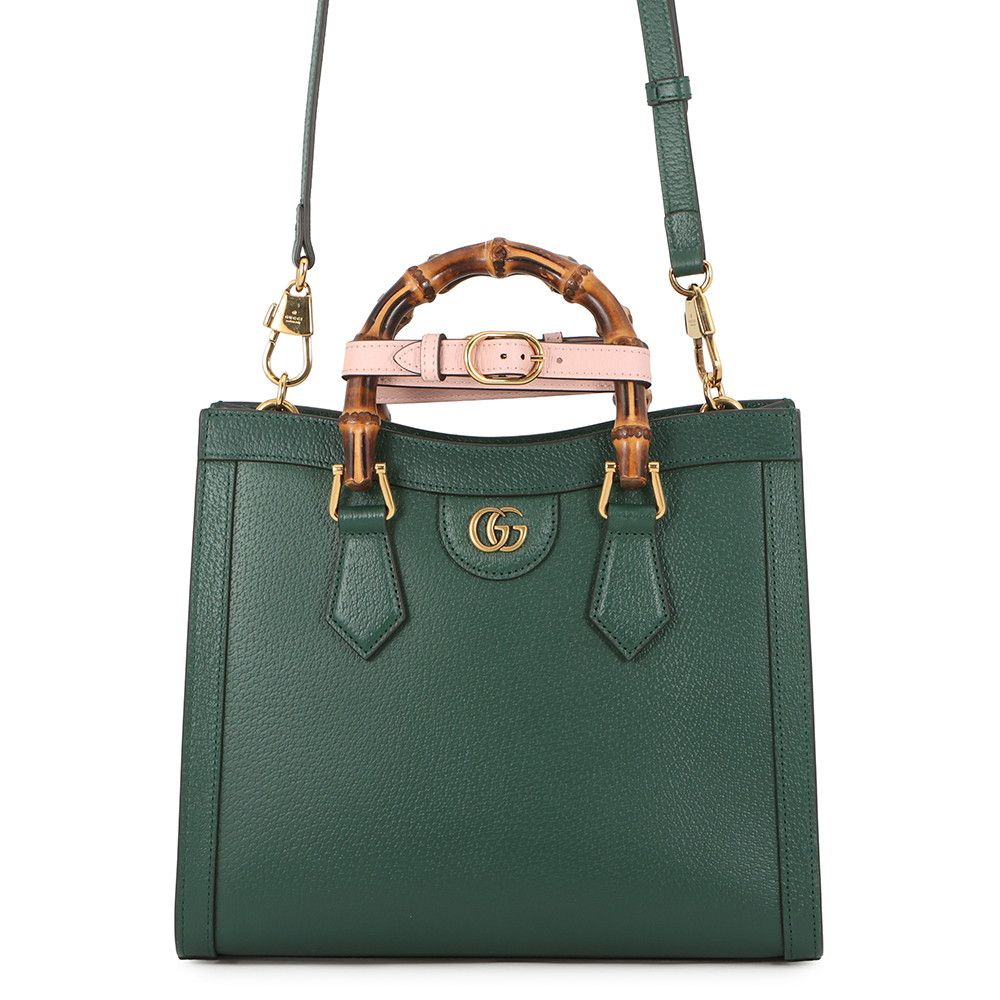 Gucci Handbag Diana Small Bamboo Leather 2-Way Bag