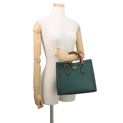 Gucci Handbag Diana Small Bamboo Leather 2-Way Bag — view 4