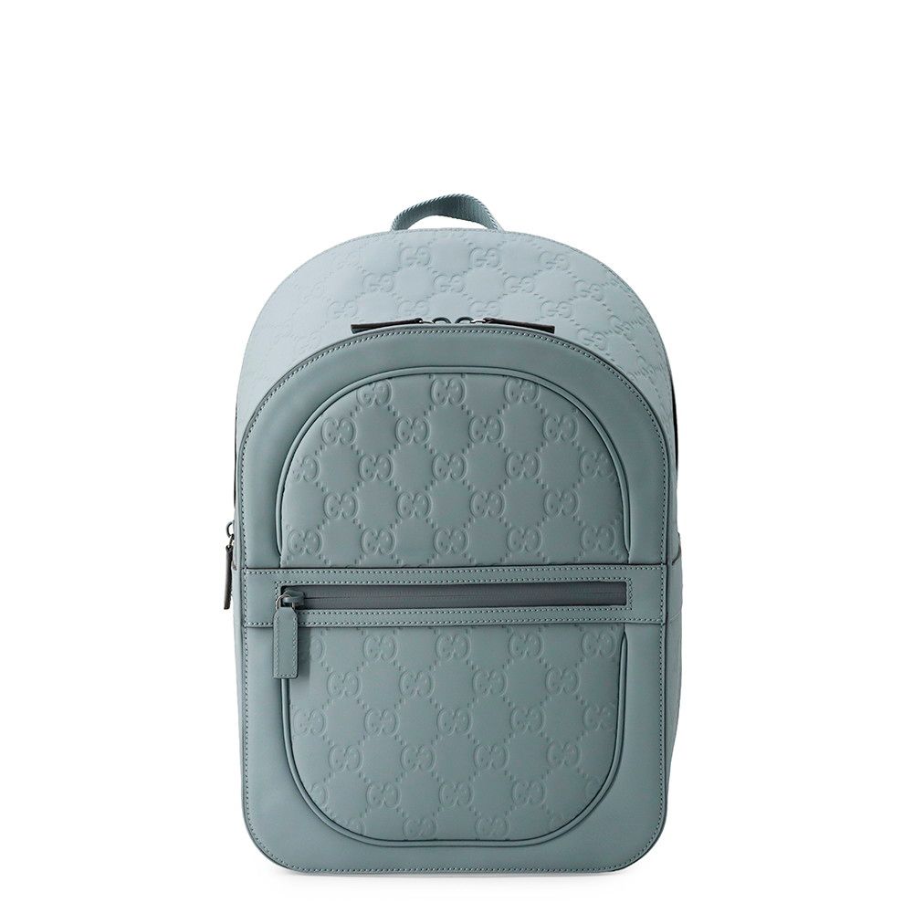 Gucci Backpack GG Rubber Effect Leather