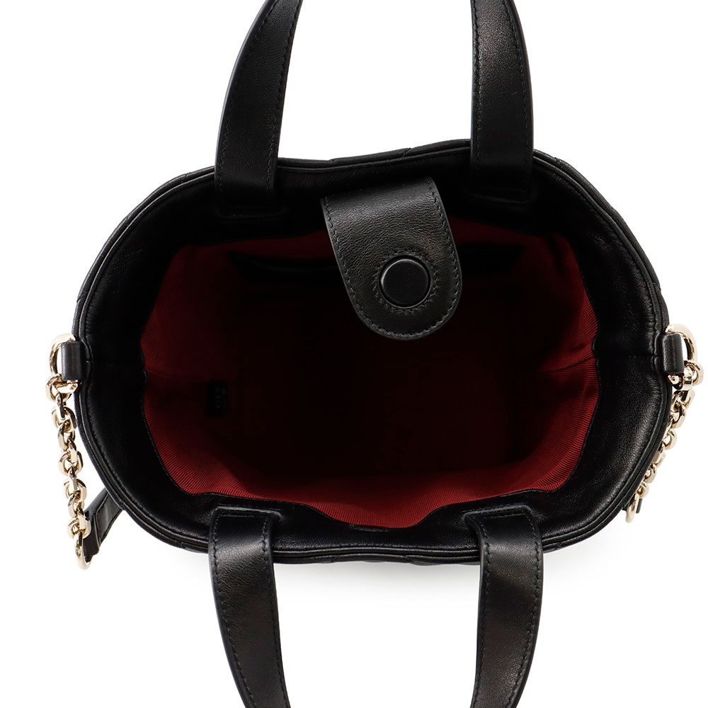 Gucci Handbag GG Marmont Tote Lambskin Small Black — view 5