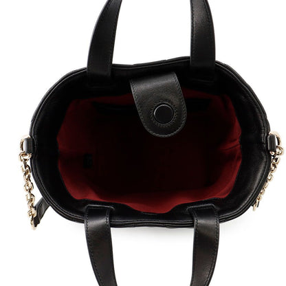 Gucci Handbag GG Marmont Tote Lambskin Small Black — view 5