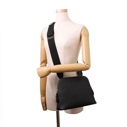 Hermes Shoulder Bag Bolide Messenger Black Silver Togo — view 4