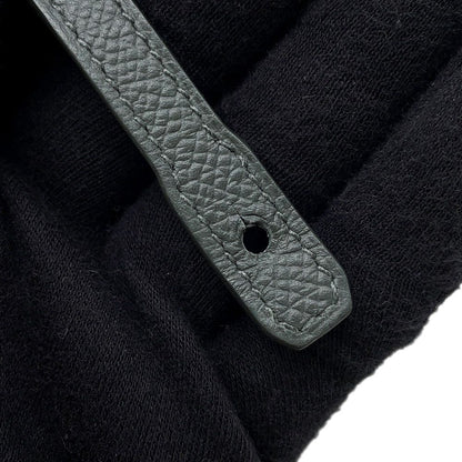Hermes Wallet Constance to Go Long Vert Manglo Blacka Epsom — view 8