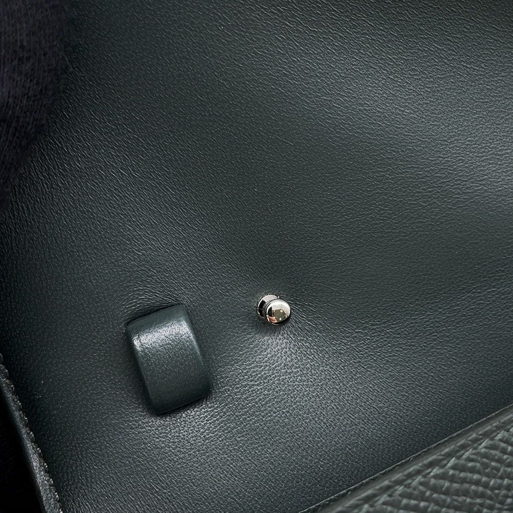Hermes Wallet Constance to Go Long Vert Manglo Blacka Epsom — view 7