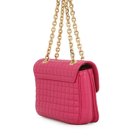 Celine Chain Shoulder Bag C Small Leather — view 2