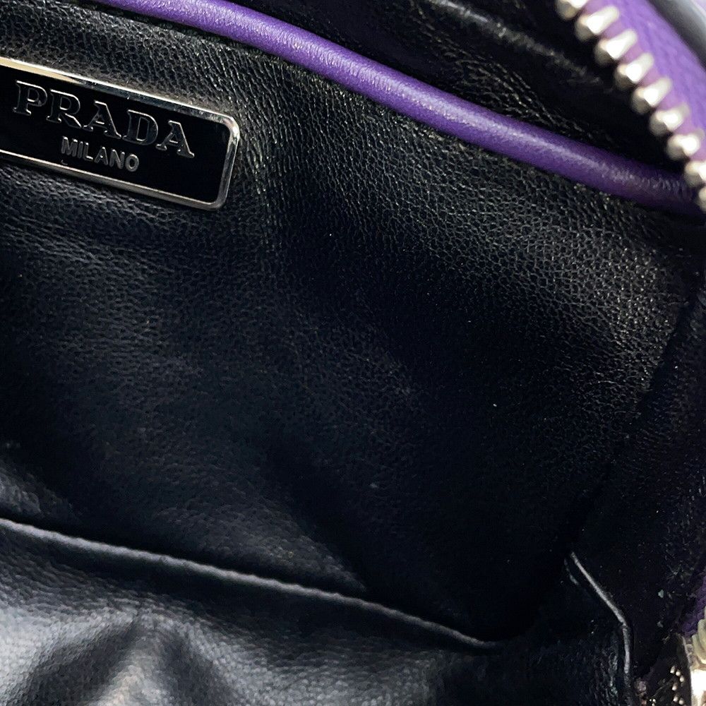 Prada Shoulder Bag Studs Leather — view 8
