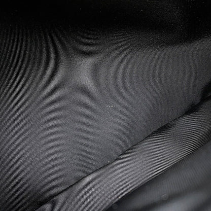 Prada Clutch Triangle Logo Nylon Black Second — view 9