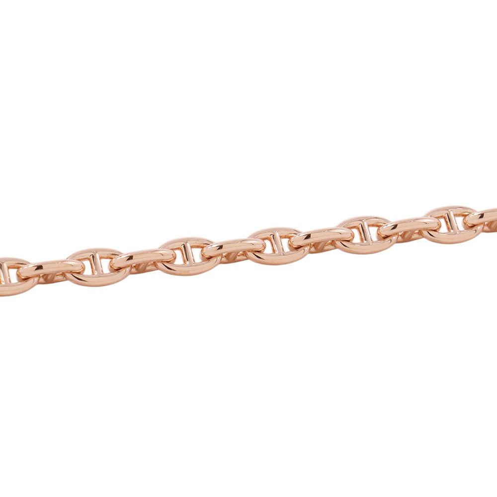 Hermes Bracelet Chaine D'ancre TPM 24 Links 18k Pink Gold — view 2