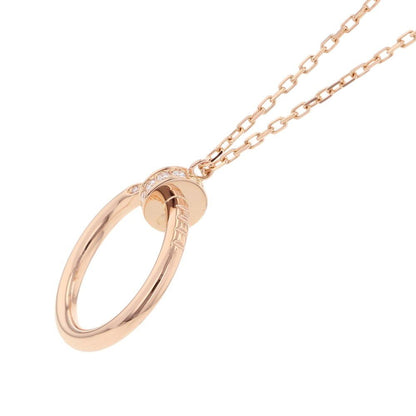 Cartier Necklace Juste Uncle Pendant Diamond Total 18k Pink Gold — view 2